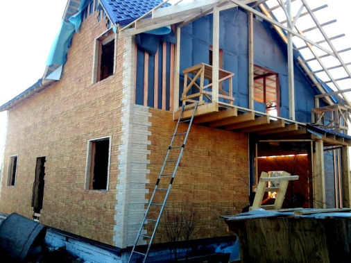 Строительная компания DM - фасадные работы, внешняя отделка дома